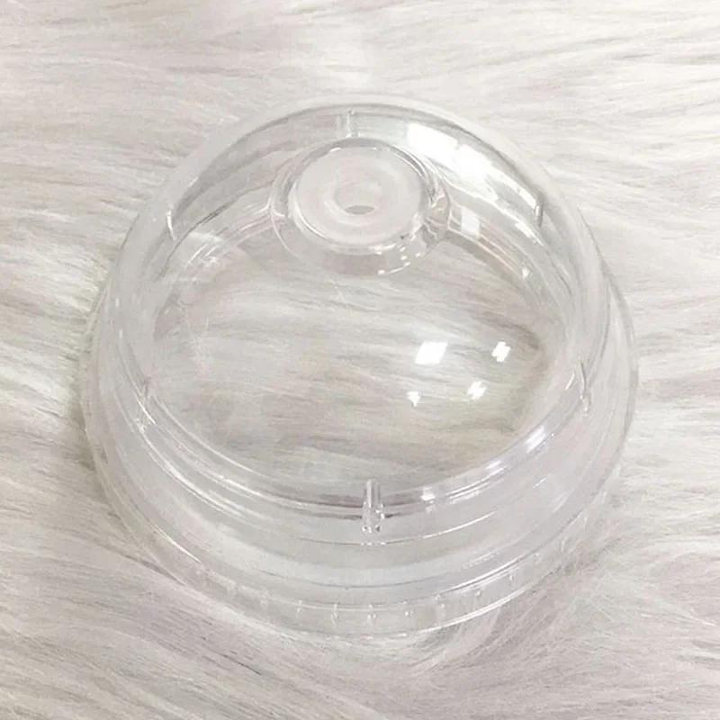 20oz Milk Tumbler with Dome Lids Double Wall Plastic Drink Cups With Straw Reusable Clear Water Bottle Transparent Fruit Cup