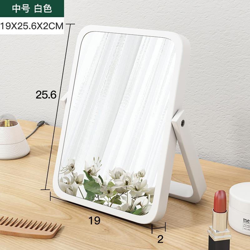 Зеркало в европейском стиле Зеркало с подсветкой Зеркала для макияжа в общежитии Косметические принадлежности Зеркала для домашнего туалета