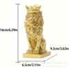Golden Lion Statue Home & Office Decor – Gift for Men, Fathers, Boys, Grandfathers