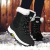 Winter Women's High-top Snow Boots Warm Plush Shoes Waterproof Ankle Boots