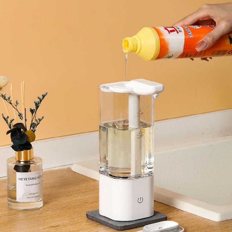 Практичный автоматический дозатор жидкого мыла с интеллектуальным сенсором, портативный аксессуар для семьи и рабочего места