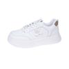 Fashion Panda White Shoes Women's All-Match Spring and Autumn New Platform Casual Sports Skate Shoes