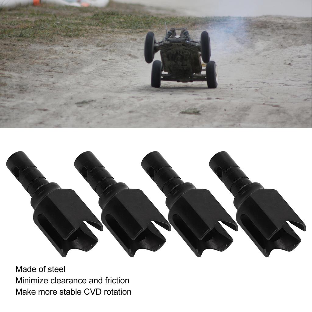 4 Pcs RC Differential Cup Steel High Strength Accurate Size RC Differential Connector Cup for 1Celsius7 1Celsius8
