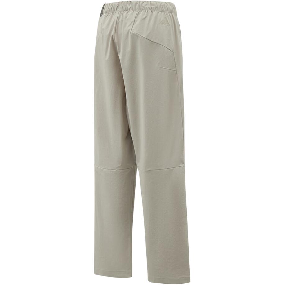 Adidas Casual Pants Men's Gray Moderate Straight Fit Pants KZ2315