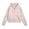 Глэм FW25 Уличный AOP Флис Свободный крой Полная печать На молнии С капюшоном Длинный рукав Женская куртка 637064-88