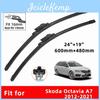 Резинки Для Дворников Автомобиля Двойные Skoda Octavia A7 20122021 Передние Щетки Резаки Автомобильные Запчасти Аксессуары Стеклоочистители Износные Части