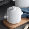 Керамическая кастрюля с двойной крышкой Remec