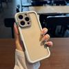 Бамперный чехол для iPhone Xr X Xs Max Контрастный цвет Защита объектива ПК чехол-обложка для iPhone 11 12 13 14 15 16 Pro Max 7 8 Plus