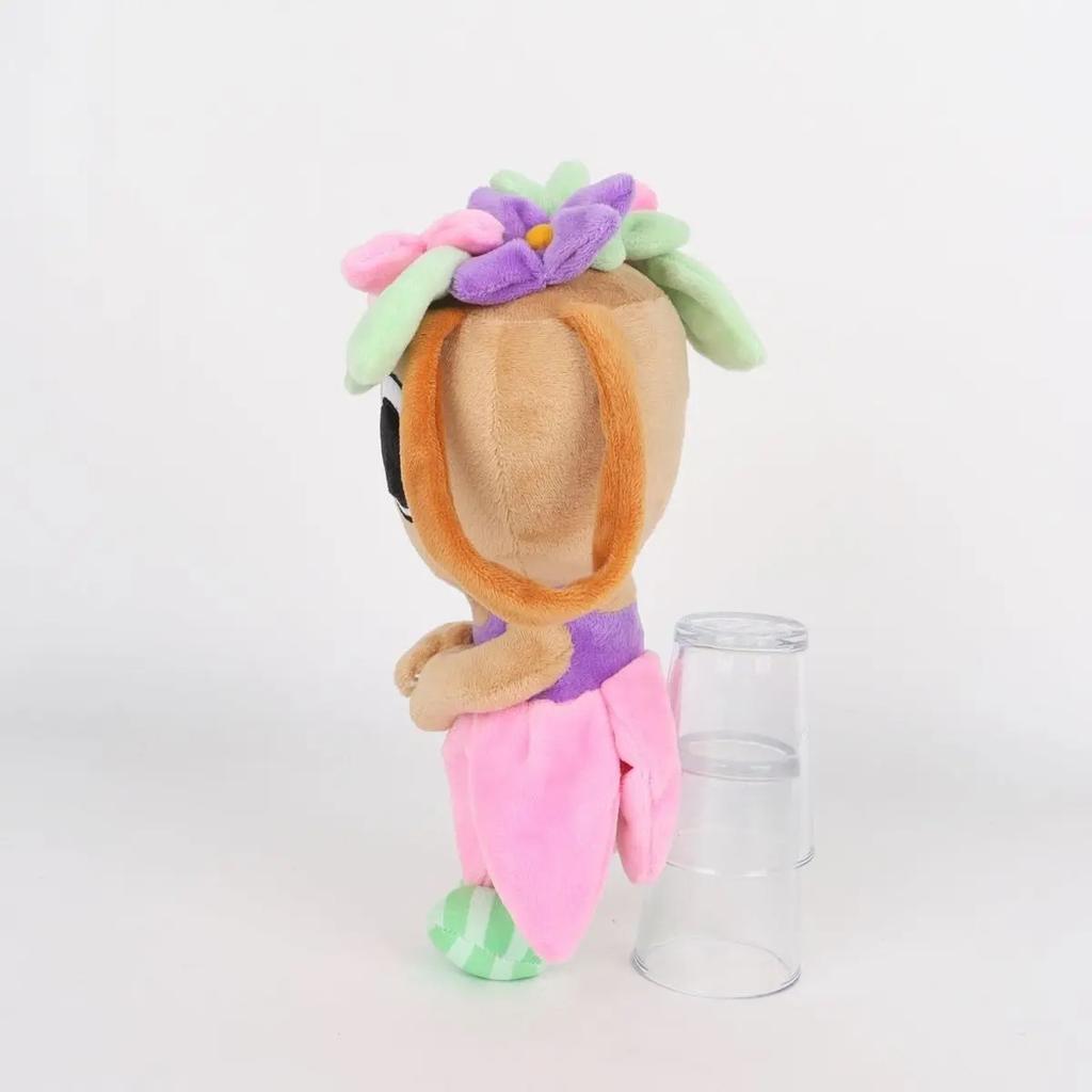 Soft and Huggable Decorative Flower Plush Doll