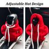 Xiaomi Hood-shaped Car Gear Shift Dust Cover Fashion Car Gear Knob Cover Interior Decoration Supplies Holiday Gifts