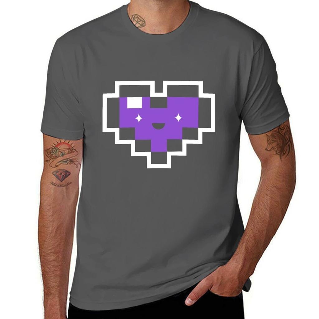 Laurenzside Merch Heart Tshirt Stain Resistant Casual Tee Tshirt
