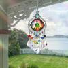 Boho Sun Catcher Decor Figure Sun Catcher Zen-inspired Chakra Sun Catcher Handcrafted Faux Suncatcher for Home Window Yoga