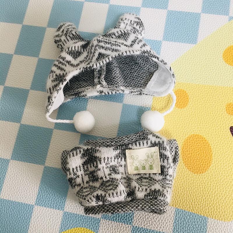 Cute 17cm Vinyl Plush Doll Outfits Blind Box - LaBuBu Pendant Dress Accessories