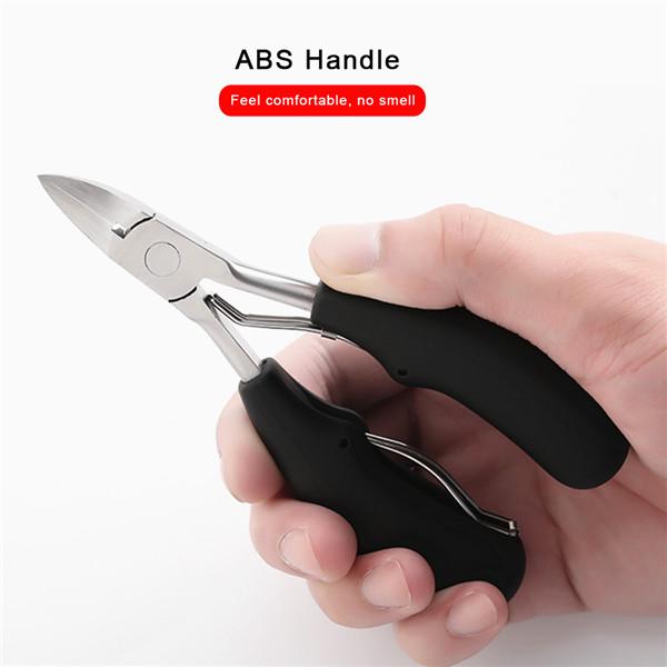 Surgical Stainless Steel Toenail Clippers for Thick and Ingrown Nails Cutter