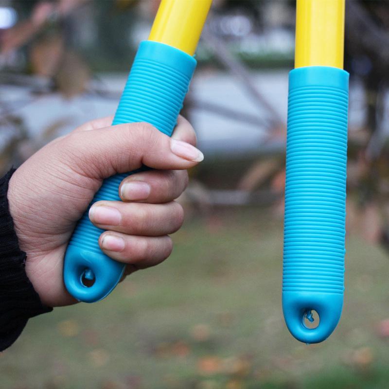 Садовые ножницы из нержавеющей стали с антискользящими накладками на длинных ручках для обрезки кустов и деревьев