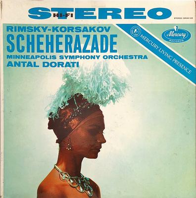 LP Пластинка НИКОЛАЙ РИМСКИЙ-КОРСАКОВ, МИННЕАПОЛИС - Шехеразада SR90195 Mercury, Меркьюри 1959 США Классика Б/У