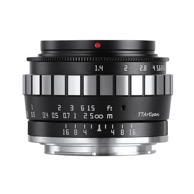 TTArtisan 23mm RF Mount MF Объектив с фиксированным фокусным расстоянием для Canon RF Ручная Большая Металлическая Беззеркальная Камера для и Пейзажа Черный x Meisho Optical F1.4 APS-C (2-летний