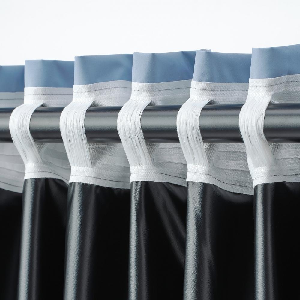 IKEA BENGTA блокирующая штора 1 шт. синяя 210x250 см