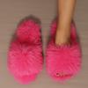 Cotton Slippers, Winter Fur Slippers, Women's Indoor Lightweight Slippers, 2024 Spring and Autumn New Solid Color Fashionable Slippers