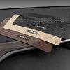 BTQNM1 Car Logo Non-Slip Mat Sticky Dashboard Sticky Pad For KIA Rio Soul Seltos Forte K5 K3 Niro Sorento Stinger Sportage Decoration
