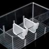 Adjustable Refrigerator Organizer Bins - Space-Saving, Durable Plastic Partition Clips for Freezer & Pantry Organization