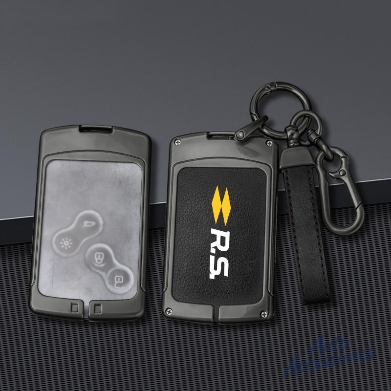 Zine Alloy Car Key Case Shell Cover Accessory for Renault RS Koleos Kadjar Clio Megane Talisman Espace Zoe Scenic Dacia Sandero UU1
