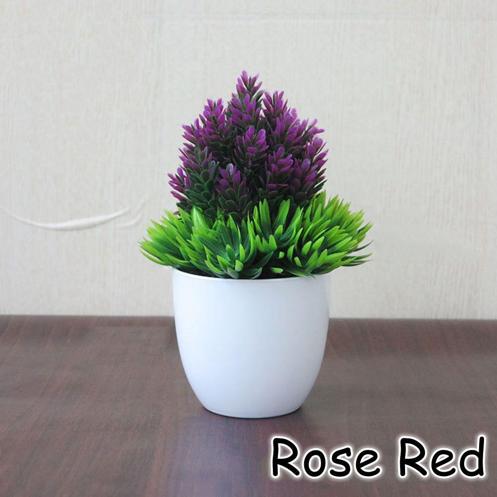 Свадебный настольный орнамент рождественский пластиковый завод поддельный горшечный имитация бонсай искусственный цветок