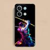 Anime Zoro Mobile Phone Case for Xiaomi Redmi Note 14 13 12 11 A5 3 2 1 Pro Plus 4G 5G Colour Printing Protective Pretty Cover