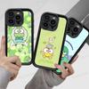 Милый Мультяшный Чехол для Телефона K-Keroppis Для IPhone 11 12 13 16 15 17 14 Pro Max Мягкий Силиконовый Чехол Funda