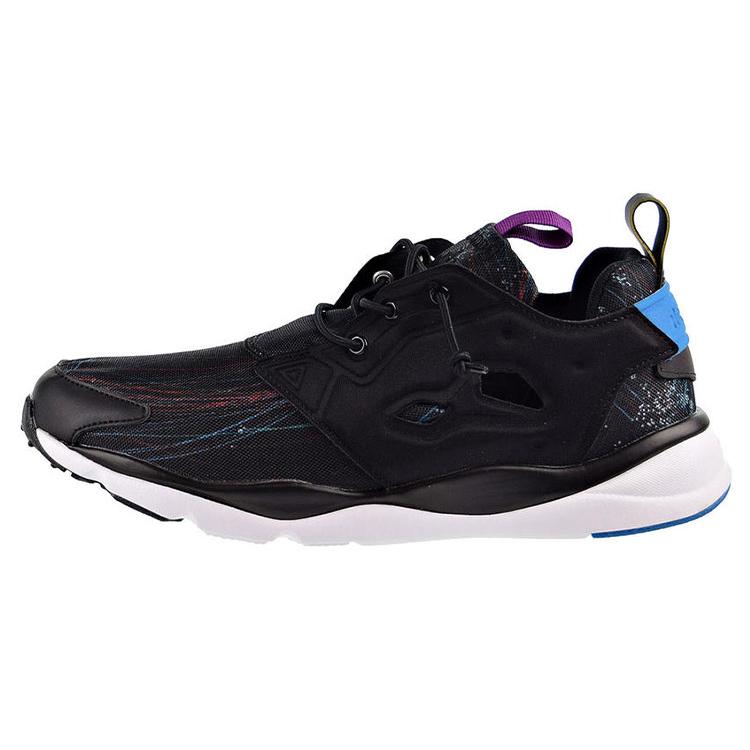 Reebok Casual Shoes Men's Low top Black/Purple/Blue V67363