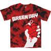 Green Day Unisex Adult American Idiot Dye Wash T-Shirt