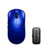 Leviathan V4 Blue Беспроводная Игровая Мышь с Высокой Частотой Опроса, Официальный Японский Дистрибьютор Мышь, Ультралегкая, PixArt, Частота 8000 Гц, Ножки, Гарантия.