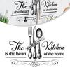 Kitchen Wall Stickers for Fun and Creative Home Decoration Cook Utensils Design for Restaurants and Living Spaces