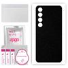 apgo Protective Skin Sticker for the Back Compatible with Meizu 20 Pro, Wrap Film, Foil, Vinyl - Pattern Matte Black