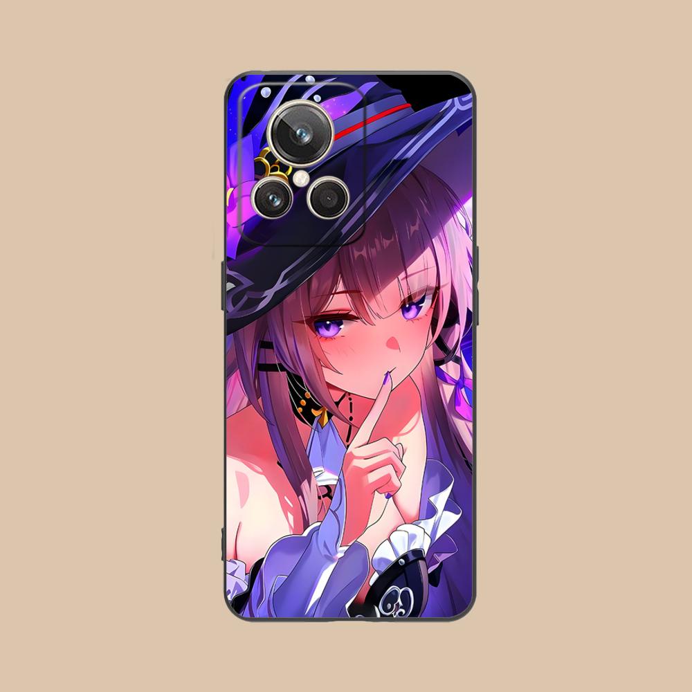 HSR Herta Матовый ТПУ Чехол для Мобильного Телефона для Realme 15 14 13 12 11 10 9 Pro Plus T i Lite 5G Цветной Печатный Чехол