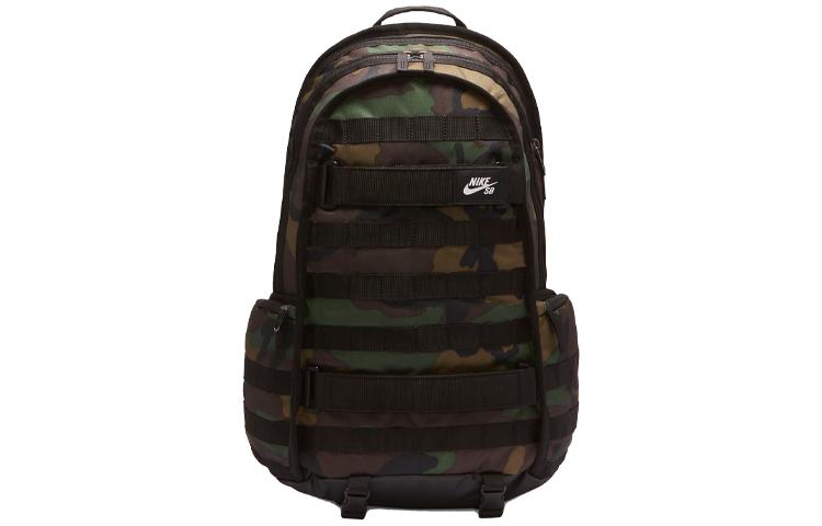 Nike Полиэстер Рюкзак Обычный Унисекс Камуфляж CK5888-010