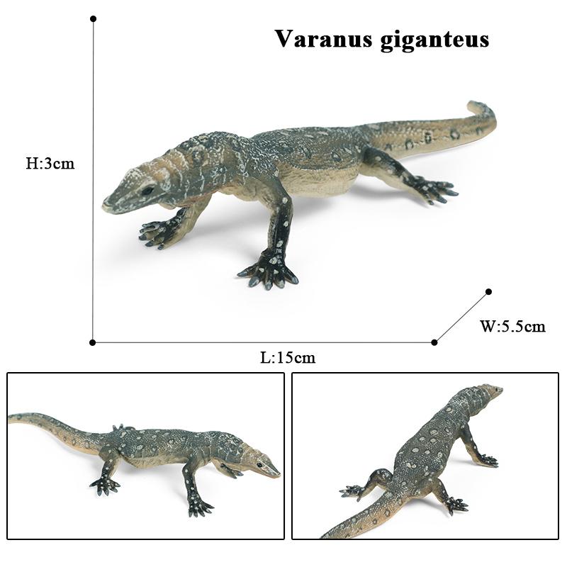 Oenux Simulation Reptile Lizard Chameleon Geckos Insect Animals Model Action Figure Collection Toys Kids Gift Home Decorations
