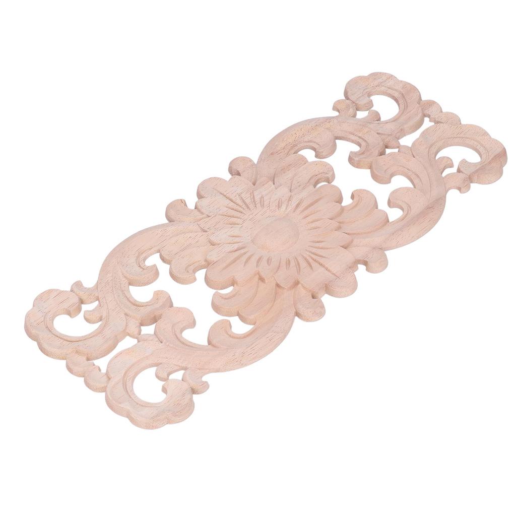 Деревянные аппликации DIY Производство Изысканная резьба Винтажный стиль Экологичное декоративное дерево