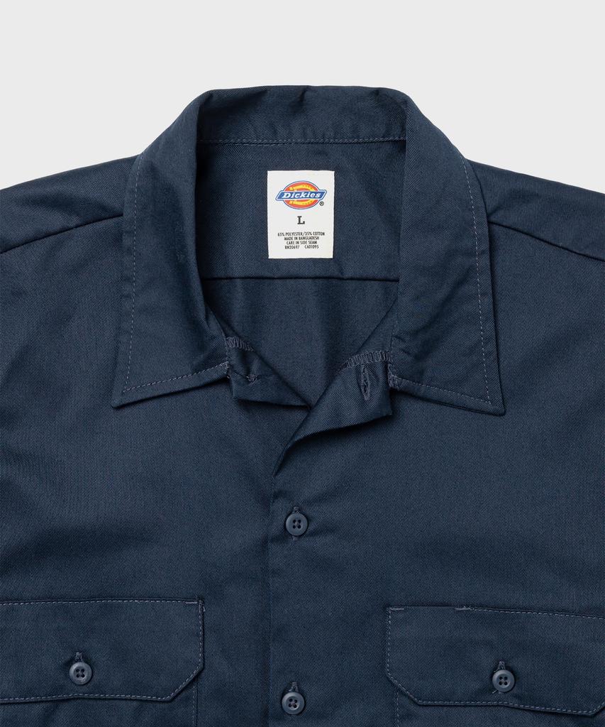 Dickies 574 Рабочая рубашка Темно-синяя