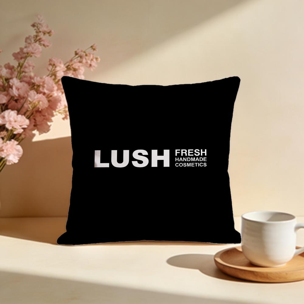 Popular LLushed Cushion Cover Stylish Washable Pillow Cover Ideal for Couch Bedroom Car Decoration