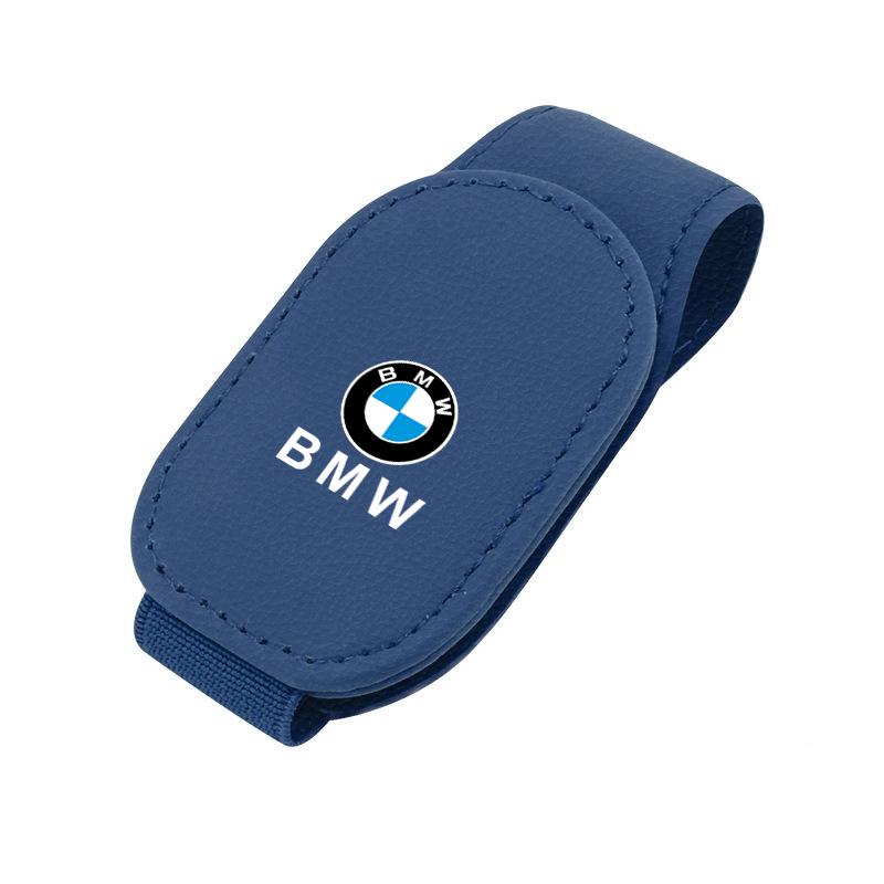 Car Logo Sunshade Clip Card Clip Car Sunglasses Glasses Frame For BMW E60 E53 E83 E84 F48 F40 G20 G01 G02 F10 F95 F97 G15 G16 X5
