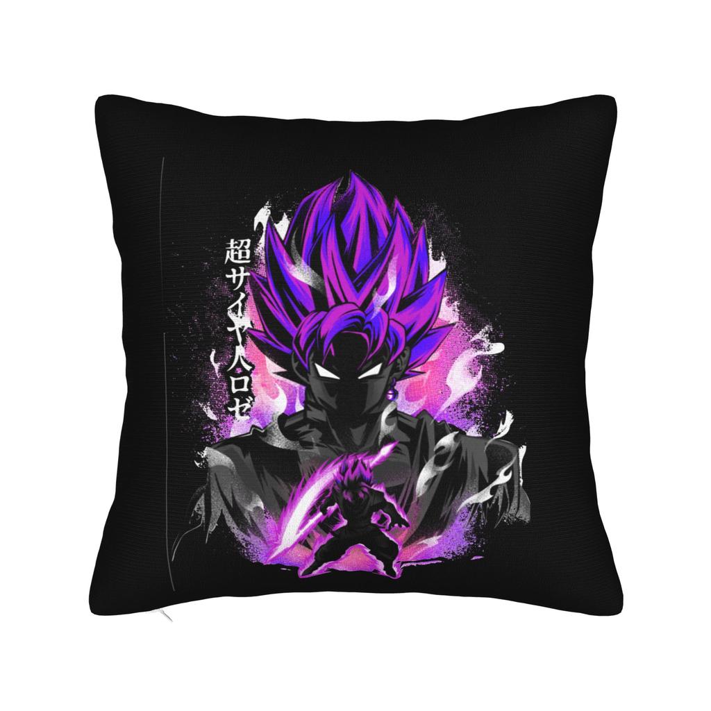 Dbz Goku Anime Square Pillow Case Polyester Throw Pillow Creative Pillowcase