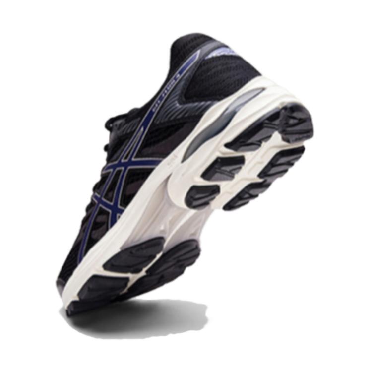 Asics Gel-Flux 4 Удобные Прочные Низкие Детские Кроссовки для Бега Детские кроссовки Черные Серые 1014A321-002