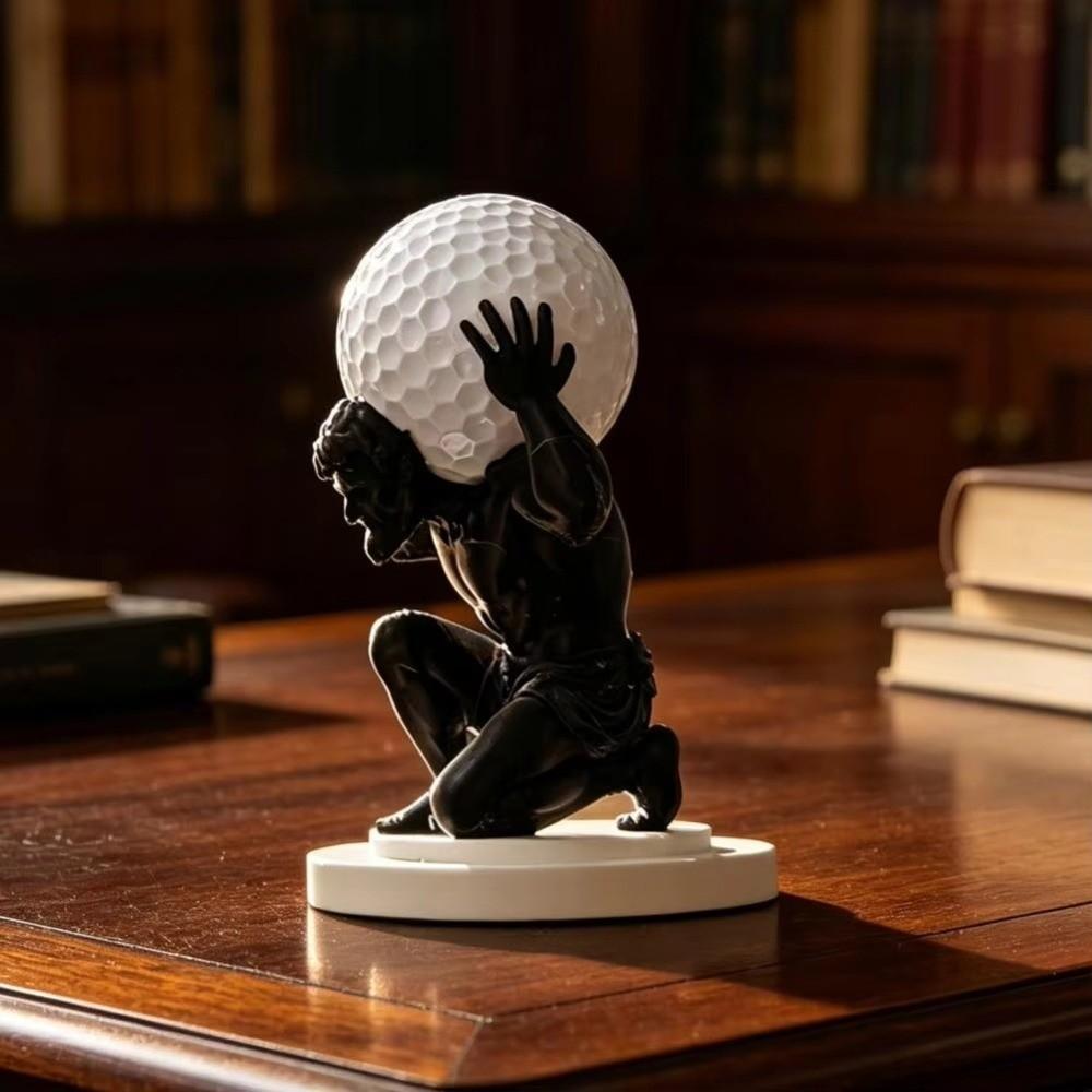 Creative Golf Ball Display Stand Funny Decorative Ball Bracket Single Ball Rack  Golf Enthusiasts