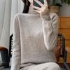 Женский кашемировый свитер Qinghe Cashmere 30% кашемир 70% шерсть Осень и Зима Кашемировый плотный пуловер Мягкий и теплый