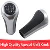 5 / 6-ступенчатая ручка переключения передач для автомобиля, рычаг переключения передач, ручка для BMW E30 E32 E34 E36 E38 E39 E46 E53 E60 E63 E83 E84 E90 E91