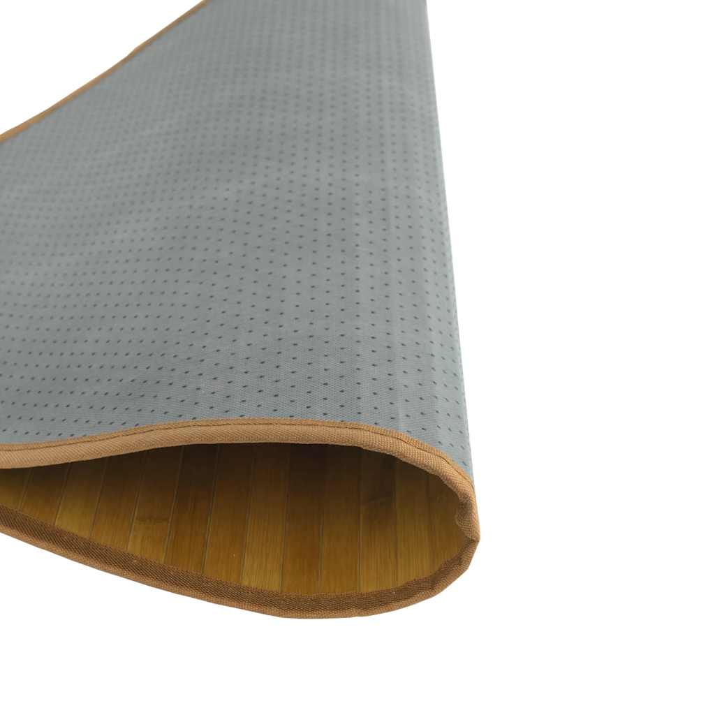 Round Natural Bamboo Rug 80 cm