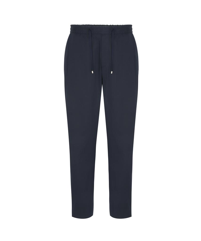 SOLEW Wide Elastic Pants_Dark Navy