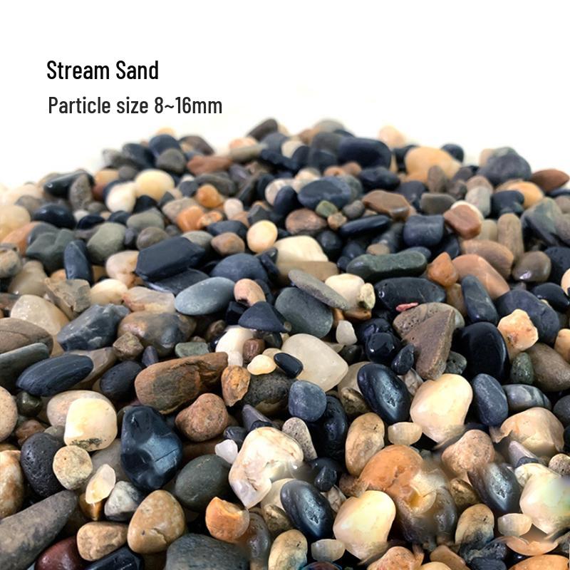 Натуральный мелкий аквариумный песок: Натуральный Декор Субстрата для Аквариумов с Цветным Кристаллом и Речным Песком