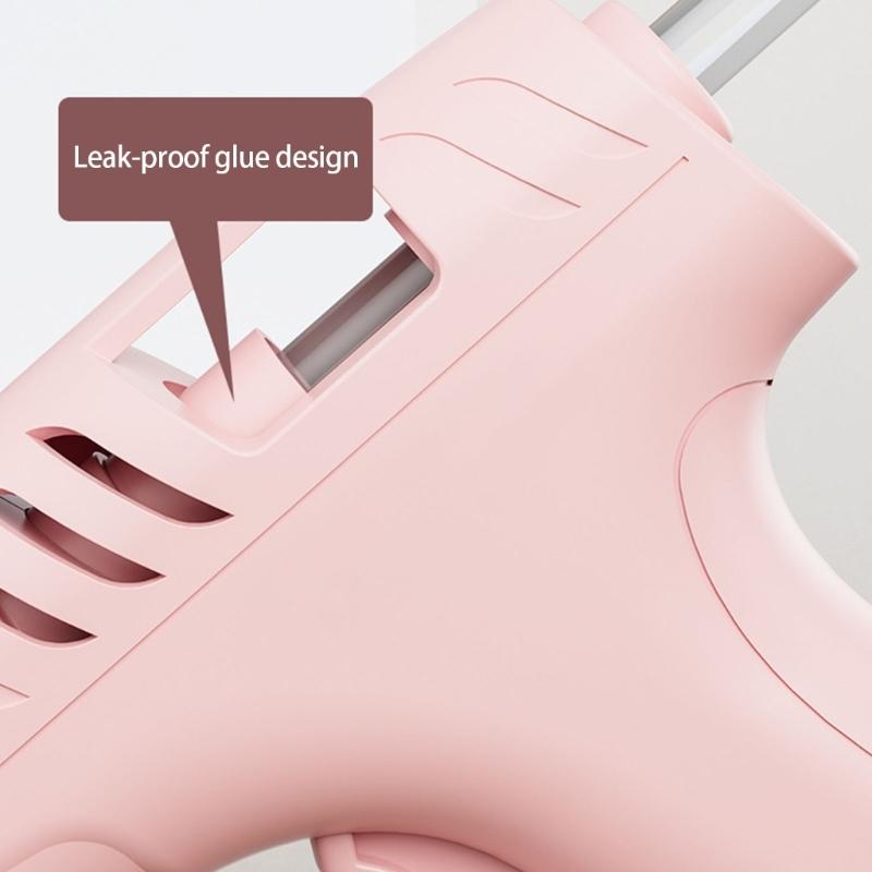 Wireless Hot Glues Guns 2000mAh Battery Fast Preheats 1.5Hs Runtime Silicone Insulated Nozzle Includes 10 Premium Sticks